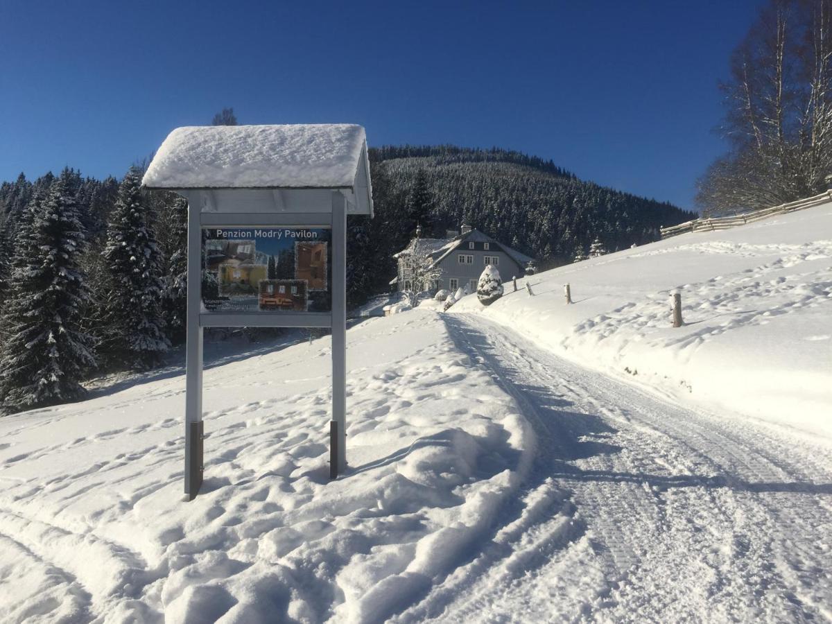 Penzion Modry Pavilon Dolní Malá Úpa Eksteriør bilde